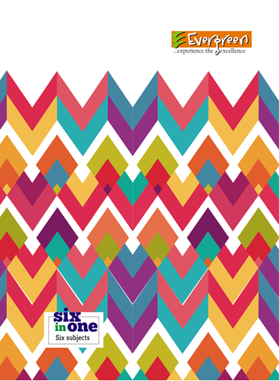 Picture of Evergreen A4 Partition Book - 500 Pages (Spiral 6 in 1)